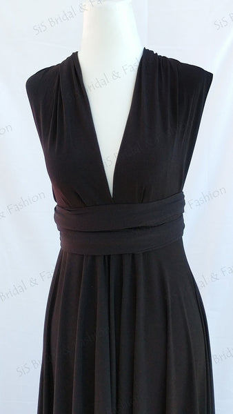 Black Convertible/Multi-Way Dress