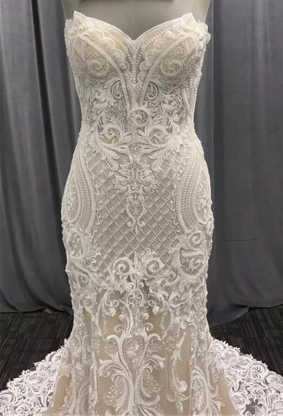 Marie Mermaid Lace Bridal Gown