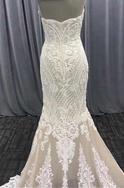 Marie Mermaid Lace Bridal Gown