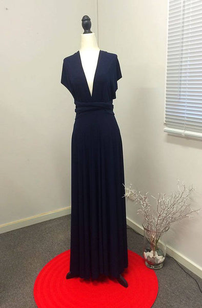 Infinity Bridesmaids Dresses in Navy Blue