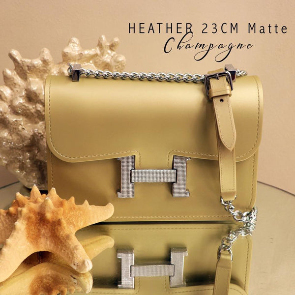 Heather Sling Bag-Champagne
