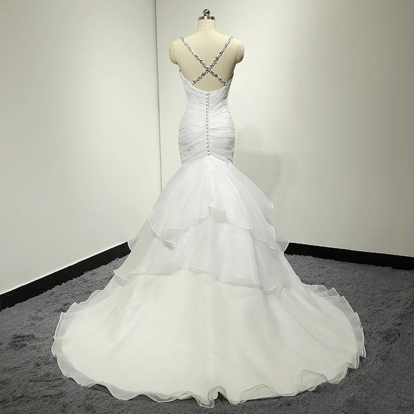 Laura Bridal Couture Sexy Trumpet Dress