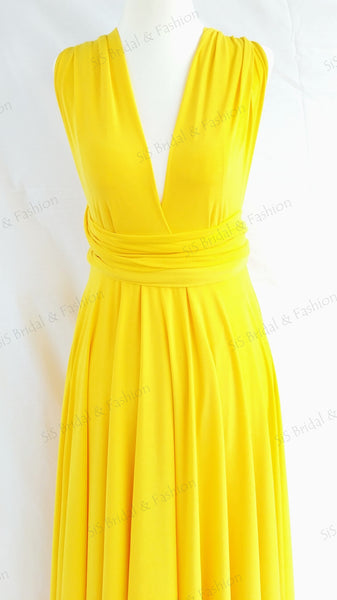 Yellow Gold Convertible Infinity Dress