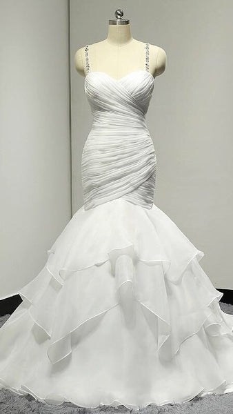 Laura Bridal Couture Sexy Trumpet Dress